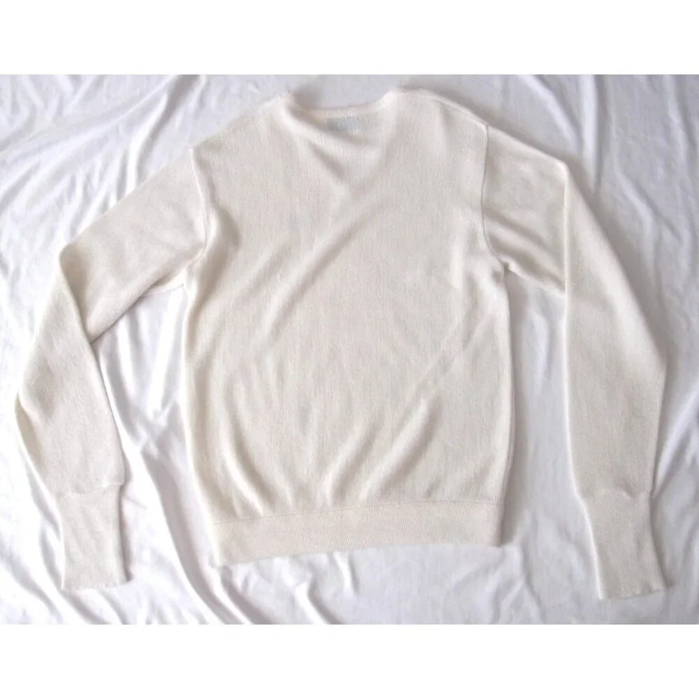 Vtg Kimberton UR Sweater Men V Neck Cottagecore Preppy Minimalist Sz L(MT921)USA
